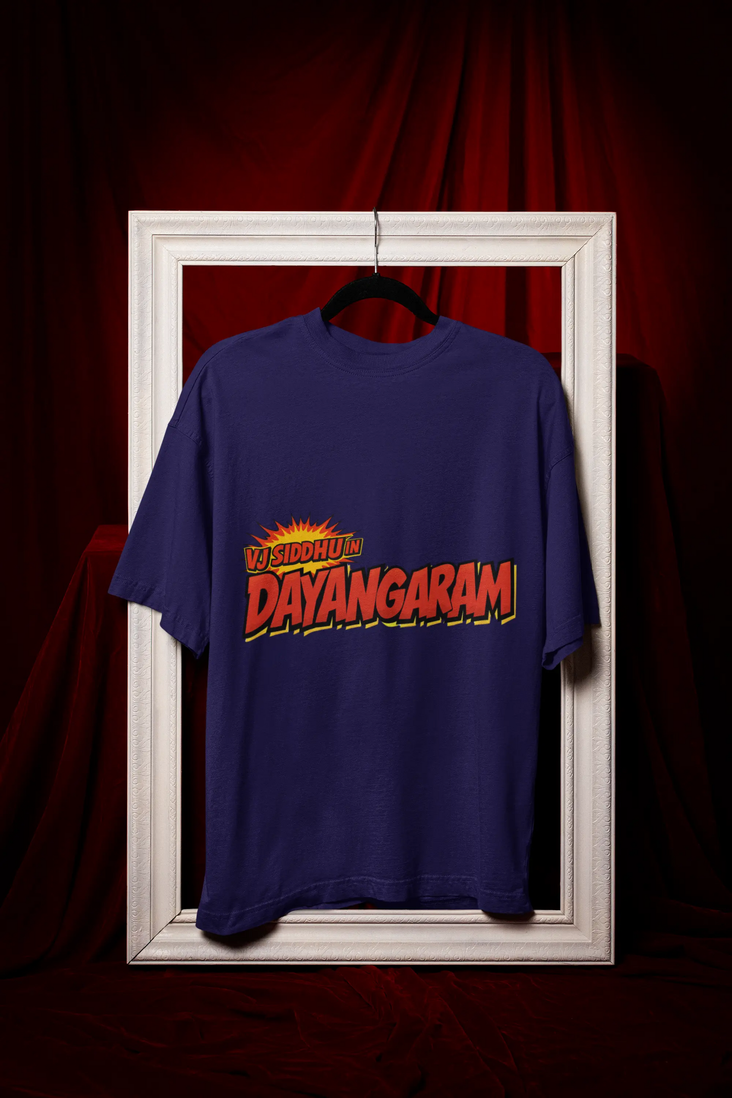 DAYANGARAM Custom T-Shirt – VJ Sidhhu Vlogs Edition