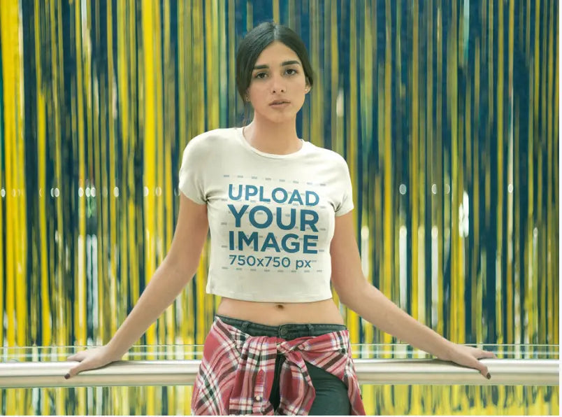 Design Your Own Custom Girls Crop Top